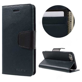 Goospery Soft Organizer Case for iPhone 7 / iPhone 8 - Dark Blue